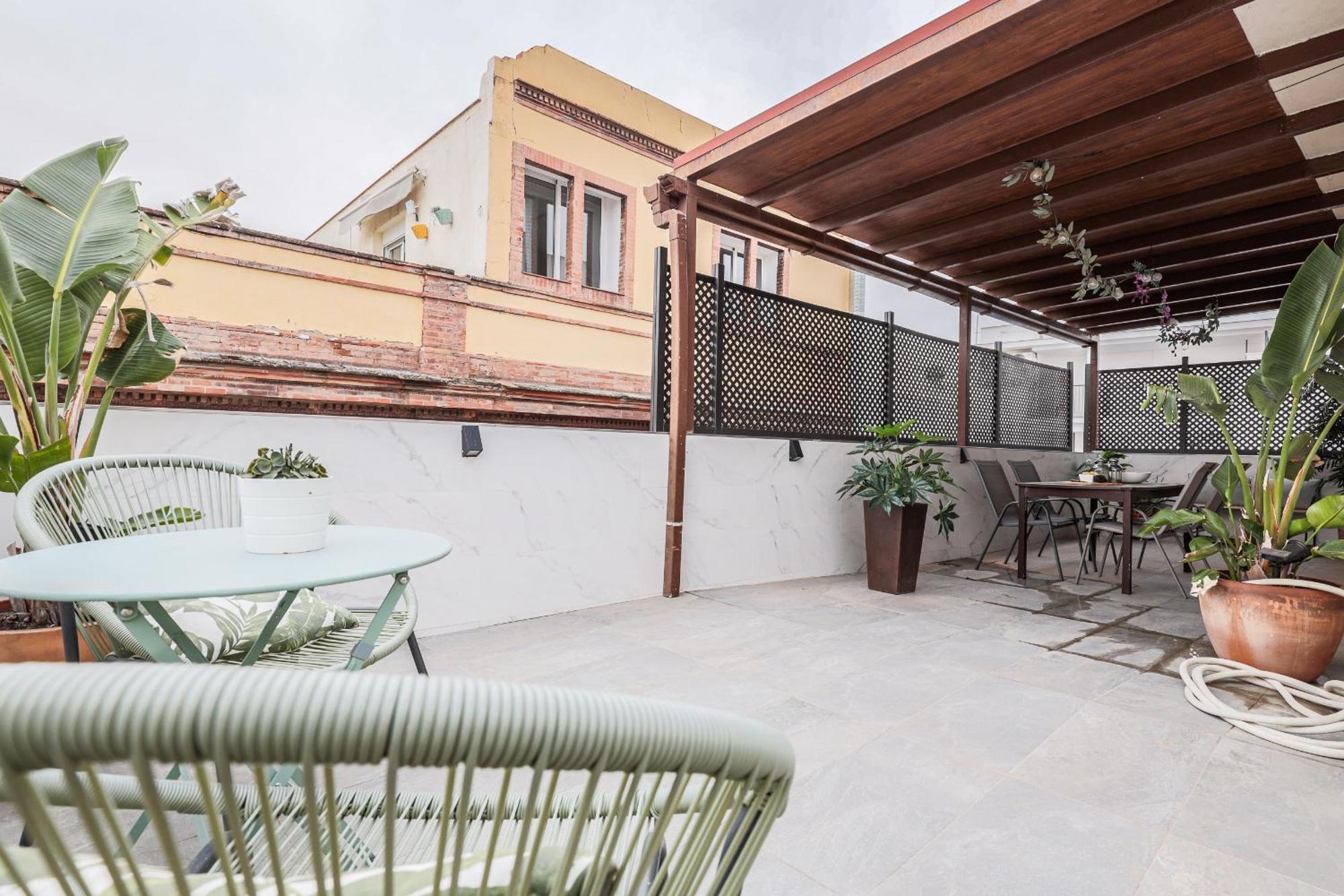 Fantástico ático 2 hab y gran terraza privada Sevilha Exterior foto