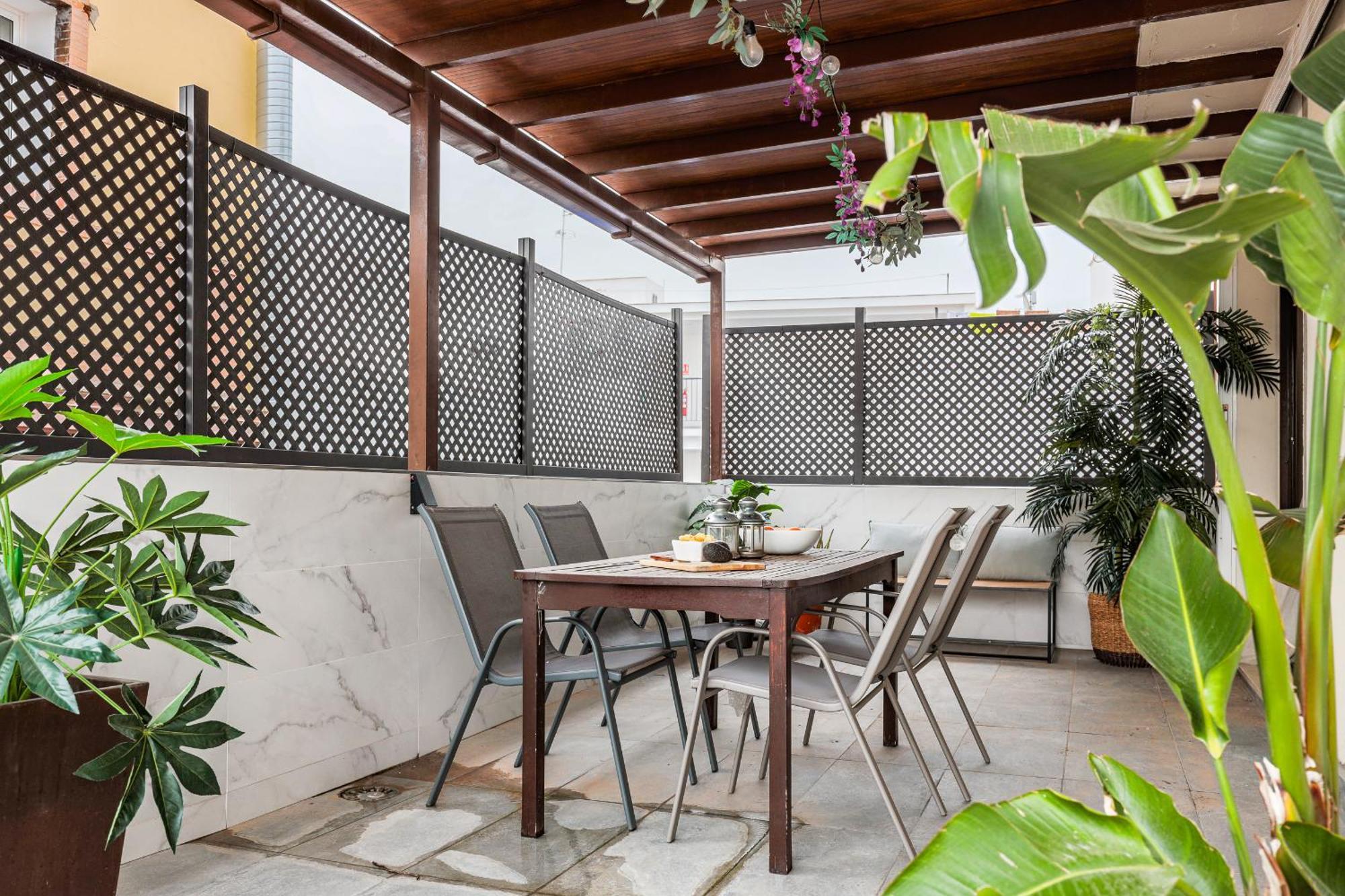 Fantástico ático 2 hab y gran terraza privada Sevilha Exterior foto